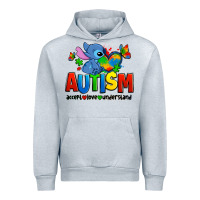 Heather Grey autism stitch accept love understand Urban Hoodie - Zillion Design Studio