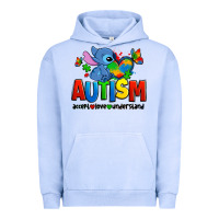 Pigment Grape Ice autism stitch accept love understand Urban Hoodie - Zillion Design Studio