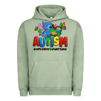 Autism Stitch Accept Love Understand Urban Hoodie | Teevron