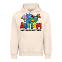 Sandshell autism stitch accept love understand Urban Hoodie - Zillion Design Studio