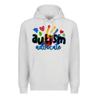 Dove Grey autism advocate Premium Hoodie - Zillion Design Studio