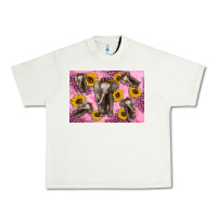 Pistachio Baby elephant sunflowers kid's bottle Urban Heavy Tee - Artiststas