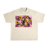 Sandshell Baby elephant sunflowers kid's bottle Urban Heavy Tee - Artiststas