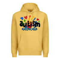 Antique Gold autism advocate Premium Hoodie - Zillion Design Studio