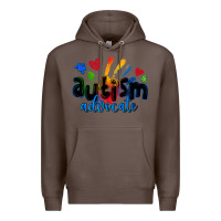 Coffee autism advocate Premium Hoodie - Zillion Design Studio