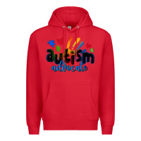 Red autism advocate Premium Hoodie - Zillion Design Studio
