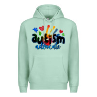 Seafoam autism advocate Premium Hoodie - Zillion Design Studio