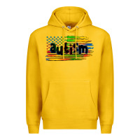 Lemon autism american flag Premium Hoodie - Zillion Design Studio