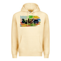 Pina Colada autism american flag Premium Hoodie - Zillion Design Studio
