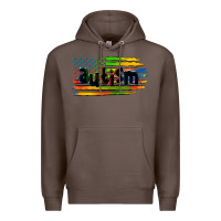 Coffee autism american flag Premium Hoodie - Zillion Design Studio