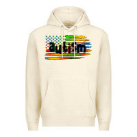 Sandshell autism american flag Premium Hoodie - Zillion Design Studio