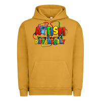Pigment Peanut Butter autism stitch seeing the world differently Urban Hoodie - Zillion Design Studio