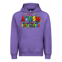Tulip autism stitch seeing the world differently Urban Hoodie - Zillion Design Studio