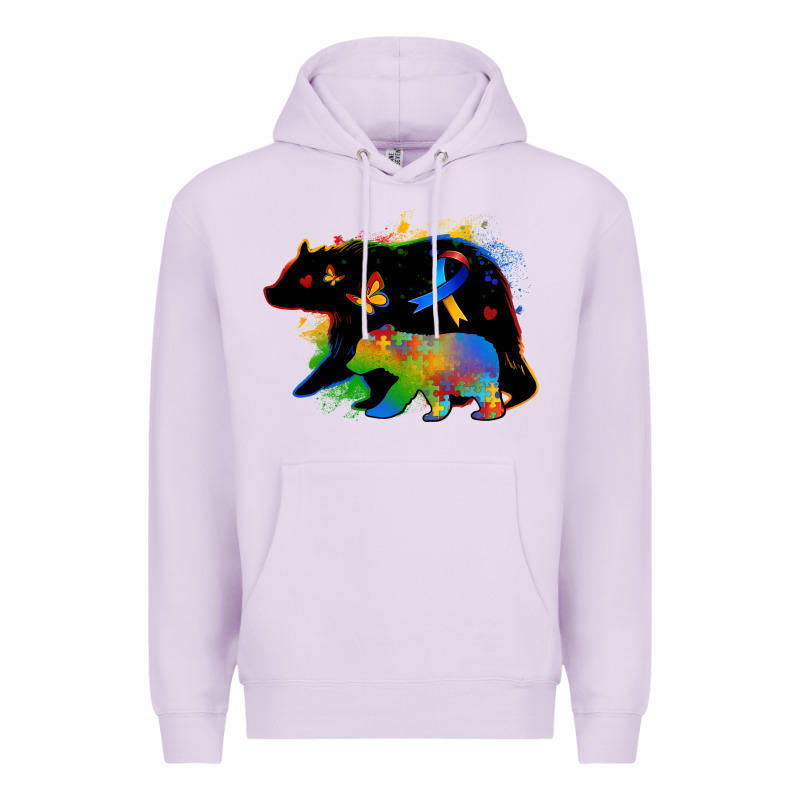 Autism Mama Bear Premium Hoodie by Zillion Design Studio | Teevron