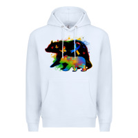 White autism mama bear Premium Hoodie - Zillion Design Studio