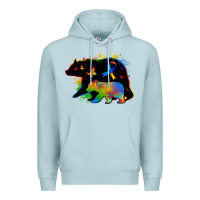 Blue Mist autism mama bear Premium Hoodie - Zillion Design Studio
