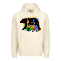 Sandshell autism mama bear Premium Hoodie - Zillion Design Studio