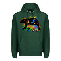 Sports Green autism mama bear Premium Hoodie - Zillion Design Studio