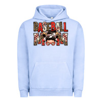 Pigment Grape Ice baseball mom messy bun Urban Hoodie - Zillion Design Studio