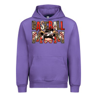 Tulip baseball mom messy bun Urban Hoodie - Zillion Design Studio