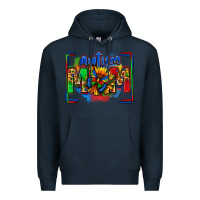 Navy autism mom Premium Hoodie - Zillion Design Studio