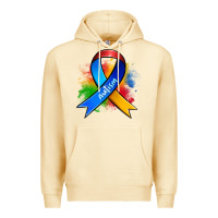 Pina Colada autism ribbon Premium Hoodie - Zillion Design Studio