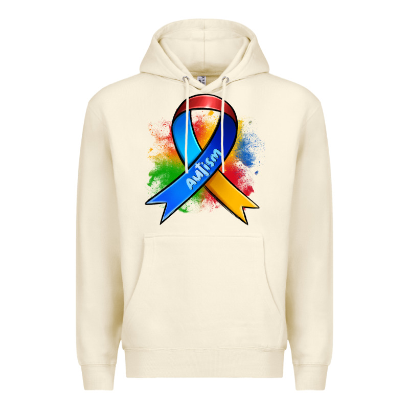 Autism Ribbon Premium Hoodie by Zillion Design Studio | Teevron