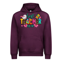 Mauve Wine best teacher ever Urban Hoodie - Zillion Design Studio