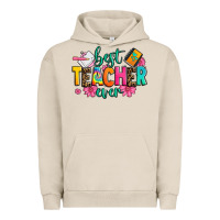Pigment French Oak best teacher ever Urban Hoodie - Zillion Design Studio