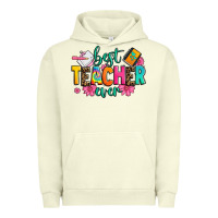 Pigment Pistachio best teacher ever Urban Hoodie - Zillion Design Studio