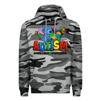 Slate Camo autism stitch accept love understand Premium Hoodie - Zillion Design Studio