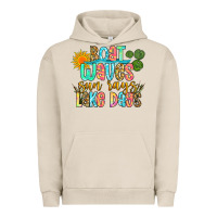 Pigment French Oak boat waves sun rays lake days Urban Hoodie - Zillion Design Studio