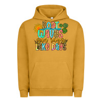 Pigment Peanut Butter boat waves sun rays lake days Urban Hoodie - Zillion Design Studio