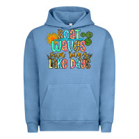 Pigment Pebble Blue boat waves sun rays lake days Urban Hoodie - Zillion Design Studio
