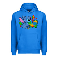 True Royal autism stitch heart Premium Hoodie - Zillion Design Studio