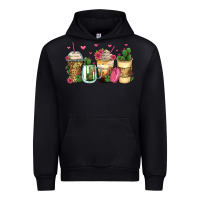 Black cactus coffee cups Urban Hoodie - Zillion Design Studio