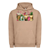 Pigment Burro cactus coffee cups Urban Hoodie - Zillion Design Studio