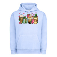 Pigment Grape Ice cactus coffee cups Urban Hoodie - Zillion Design Studio