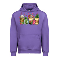 Tulip cactus coffee cups Urban Hoodie - Zillion Design Studio
