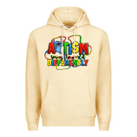 Pina Colada autism stitch seeing the world differently Premium Hoodie - Zillion Design Studio