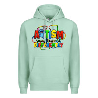 Seafoam autism stitch seeing the world differently Premium Hoodie - Zillion Design Studio