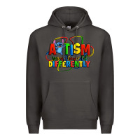 Smoke autism stitch seeing the world differently Premium Hoodie - Zillion Design Studio