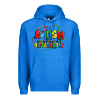 True Royal autism stitch seeing the world differently Premium Hoodie - Zillion Design Studio
