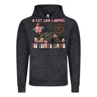 Vintage Black easter a lot can happen in three days Vintage Hoodie - AdoDesignShop