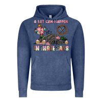 Vintage Denim easter a lot can happen in three days Vintage Hoodie - AdoDesignShop