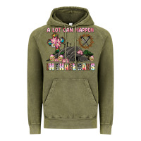 Vintage Olive easter a lot can happen in three days Vintage Hoodie - AdoDesignShop