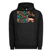 Pigment Black cool moms club messy bun Urban Hoodie - Zillion Design Studio