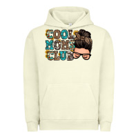 Pigment Pistachio cool moms club messy bun Urban Hoodie - Zillion Design Studio