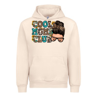 Cool Moms Club Messy Bun Urban Hoodie | Teevron