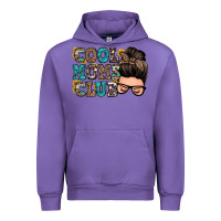 Tulip cool moms club messy bun Urban Hoodie - Zillion Design Studio